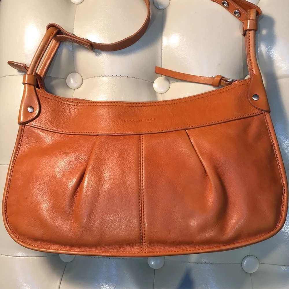 Genuine Leather Vintage Kenneth Cole NY handbag